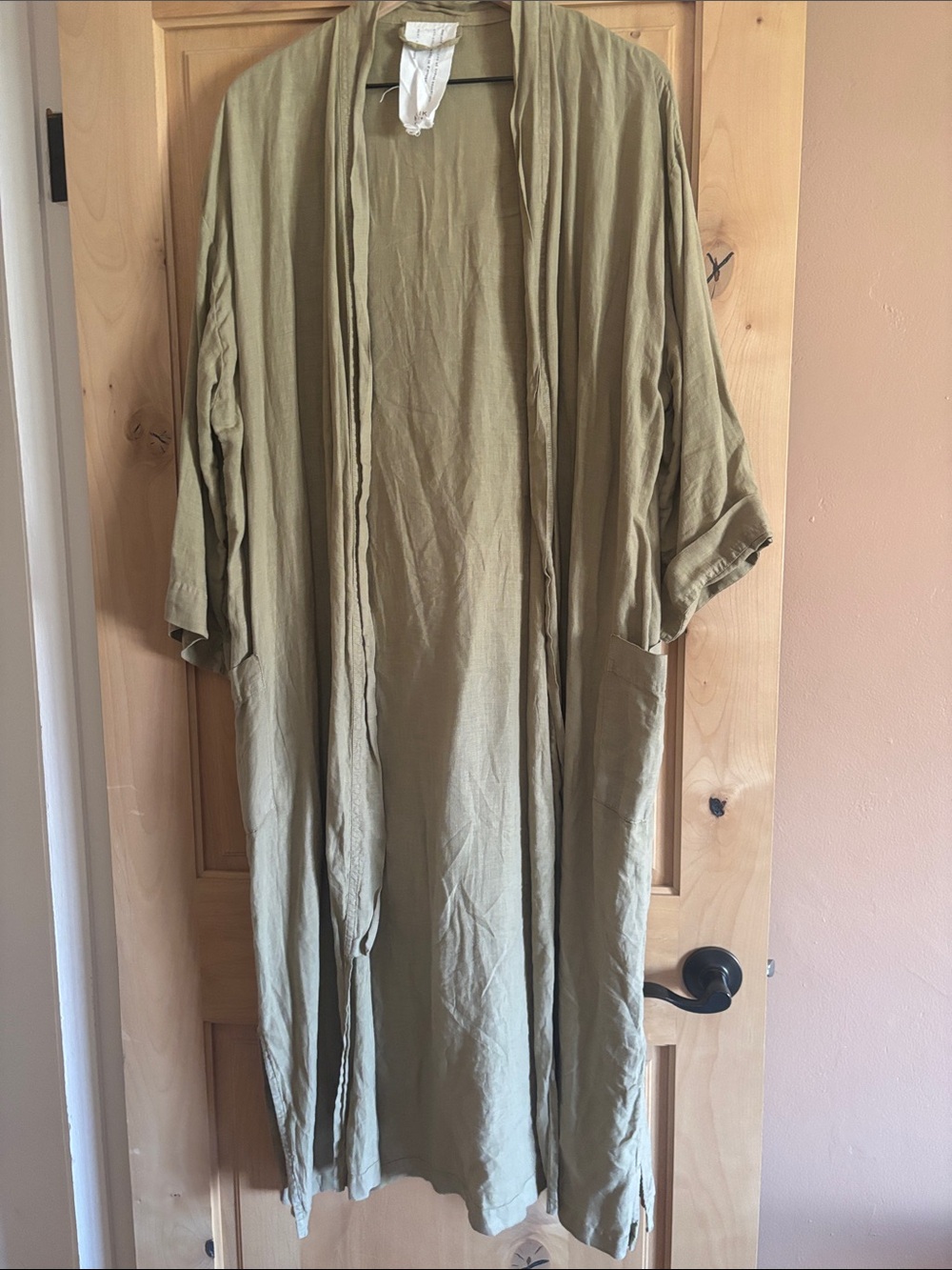 Linen Duster Kimono - Picture 8 of 8